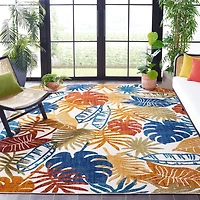 Safavieh Cabana Kuzman Floral Outdoor Area Rug
