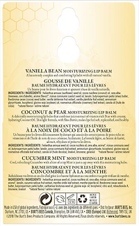 Burt’s Bees® 100% Natural Origin Moisturizing Lip Balm, Assorted Flavours with Fruit Extracts - 3 Pack