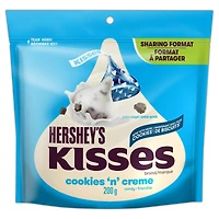 HERSHEY'S KISSES COOKIES 'N' CREME Candies, 200g