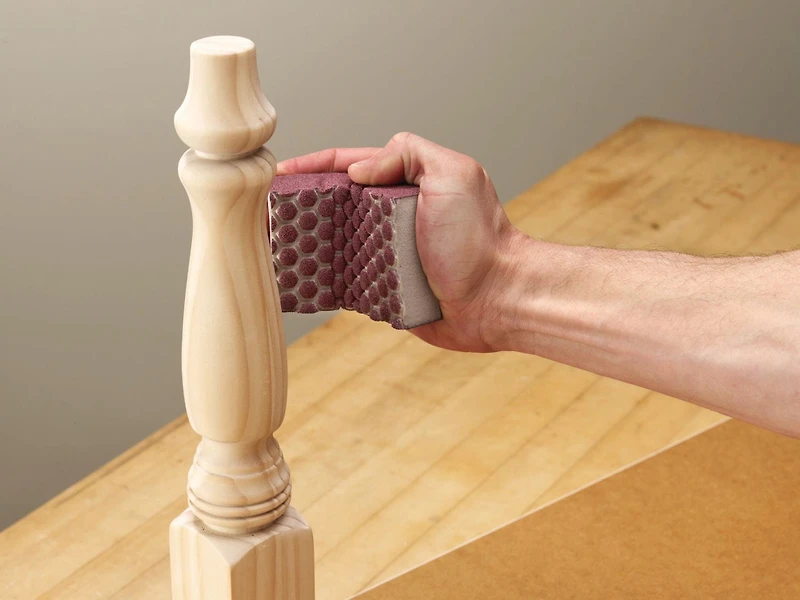 Éponge à poncer ultrasouple 20908-120-UFS SandBlaster(MC) 3M(MC), canalisation de la poussière, grain 120 4 1/2 x 2 1/2 x 1 po, 1/pqt