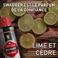 Old Spice Men's Antipespirant & Deodorant Invisible Dry Spray, Swagger Scent