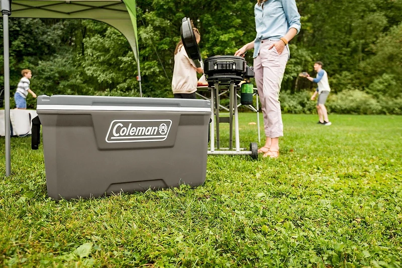 Glacière Rigide Coleman 316 Series 66 L, Gris Cendré 70 QT/66 L