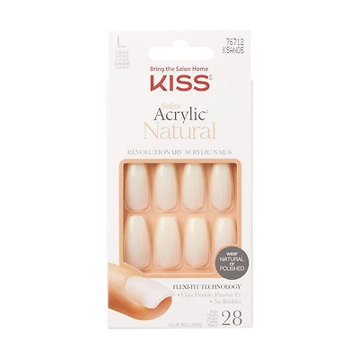 KISS Salon Acrylic - 28 faux ongles, longs