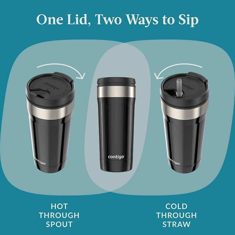 Contigo Uptown™ Dual-Sip 18oz Tumbler