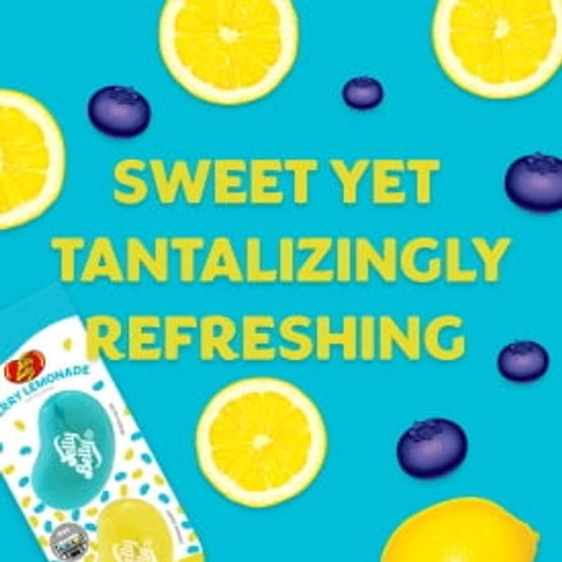 Jelly Belly Duo Car Air Freshener Vent Clips, Berry Lemonade Scent, 2 Pack, ENERGIZER JB DUO BERRYLEMN 2PK