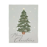Holiday Time Christmas Tree XLarge Gift Box, Rigid paper set-up box