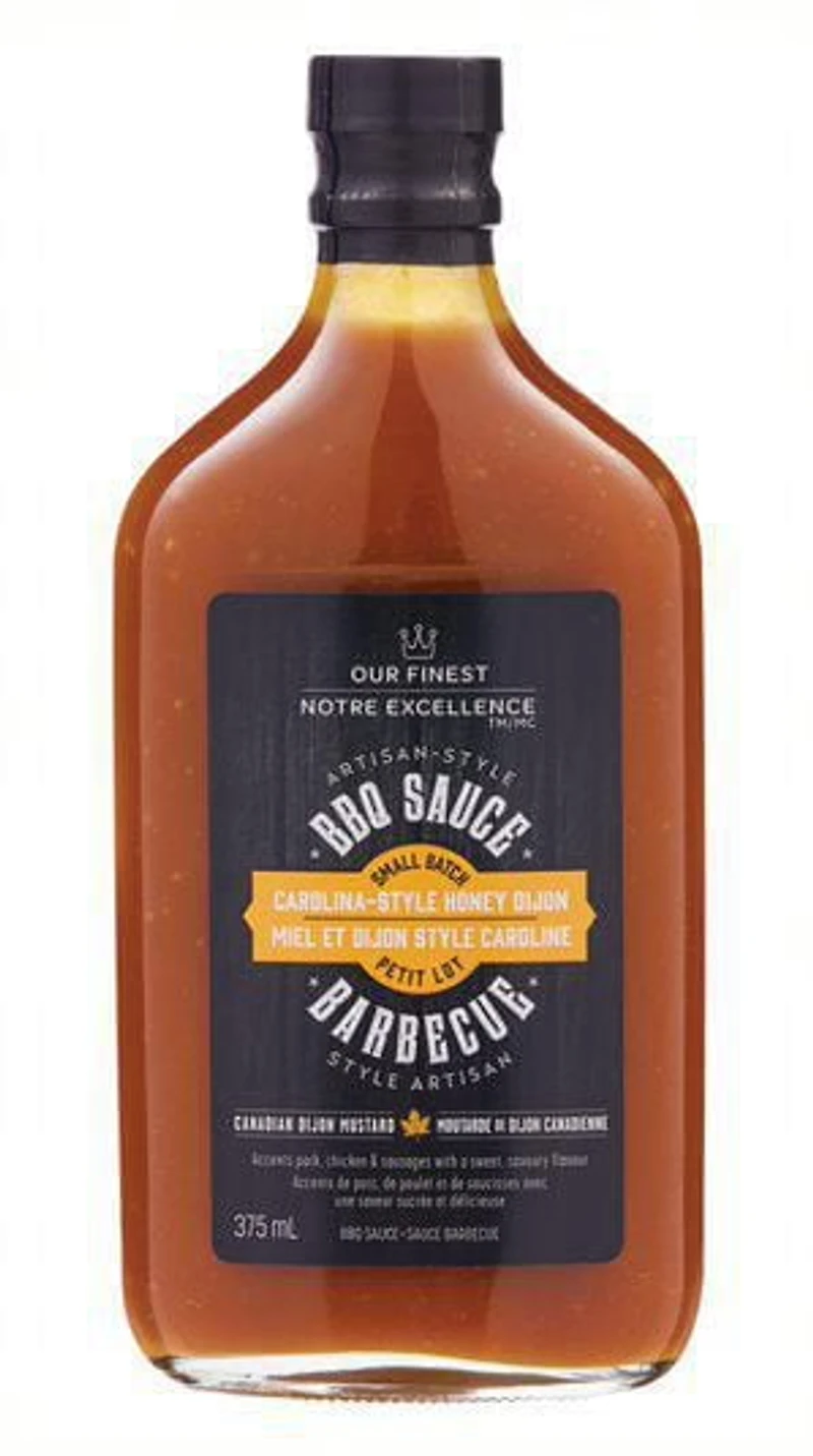 Our Finest Artisan Style Carolina Honey Dijon BBQ Sauce 6 X 375 ML, 375 mL