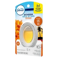 Assainisseur d’air Febreze Salle de bain, combat les odeurs, parfum Aloha hawaïen, 1unité 7.5ML