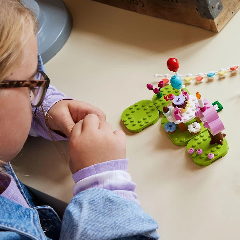 LEGO Animal Crossing Julian’s Birthday Party Video Game Toy for Kids, Animal Crossing Toy from the Video Game Series with Horse Toy Minifigure, Birthday Gift for Girls and Boys Ages 6 and Up, 77046, Includes 170 Pieces, Ages 6+