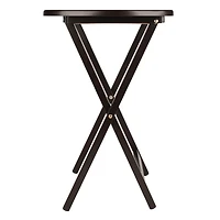 Winsome Cade 2-Pc Set Oversize Oblong Snack Table Coffe Finish