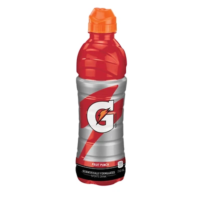 Boisson énergétique Gatorade Fruit Punch 710 mL, Bouteille 710 ml