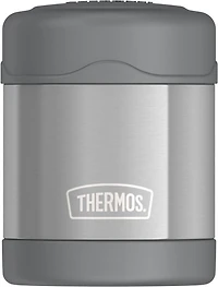 Thermos Funtainer Vacuum Insulated 10 OZ Food Jar, Charcoal, 10 Oz, Charcoal