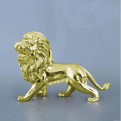 Statue du Roi Lion en résine pour décoration intérieure Meubles canadiens