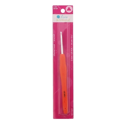 Love Knitting Soft Handle 6" Crochet Hook, Sizes 2.5 - 6.0 mm
