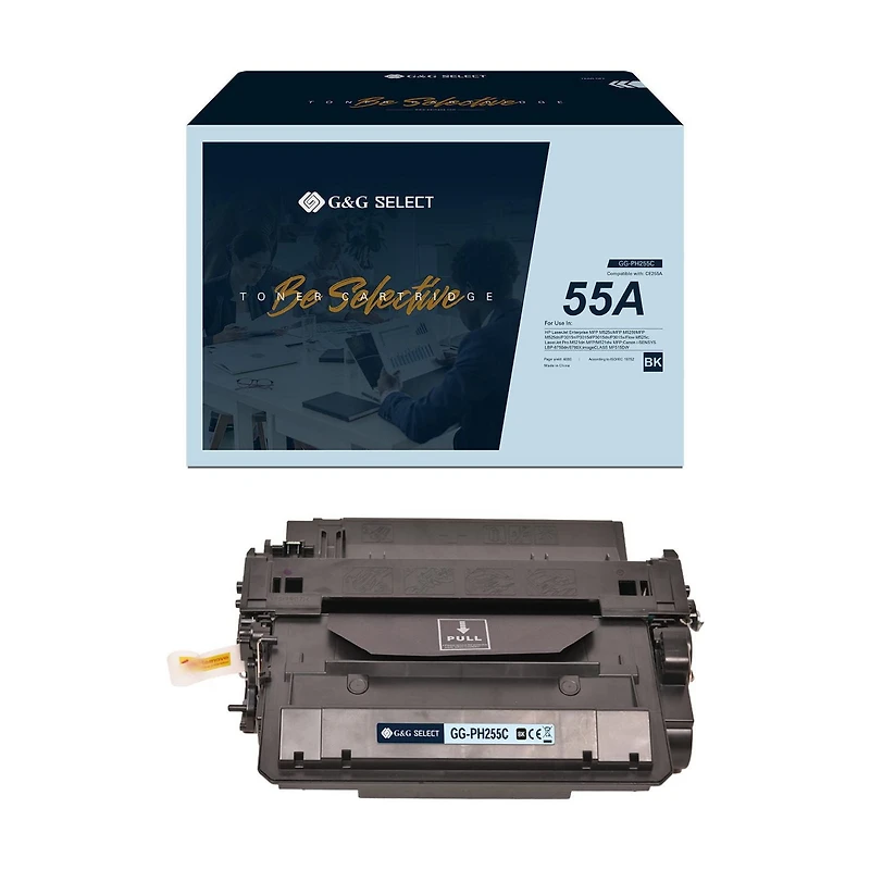 G&G Select HP CE255A Nouvelle cartouche de toner noire compatible