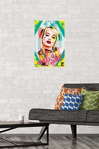 DC Comics Movie - Birds of Prey - Harley Quinn - Kiss Wall Poster