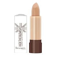 Rimmel Cache-cernes Hide The Blemish, formule ultra-crémeuse pour un effet durable et naturel, illumine la peau, 100% Sans Cruauté Applicateur en bâtonnet