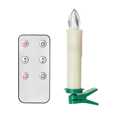 Fraiche Clip-On Candle Lights 10-Pack, 10 clip candles