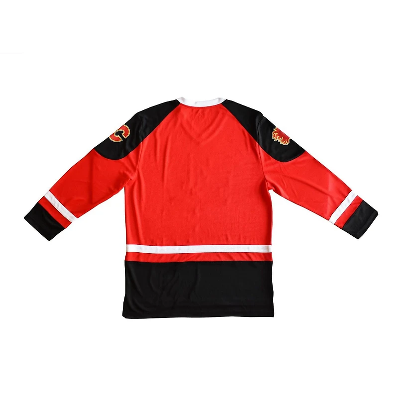 Chandail à manches longues pour hommes des Flames de Calgary de la LNH