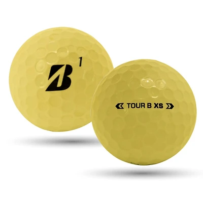 Mulligan - 12 Bridgestone  Tour B RX Yellow 2024 4A Near Mint Recycled Used Golf Balls, Yellow