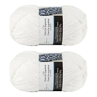 Lot de 2 fils de polyester blanc MAINSTAYS