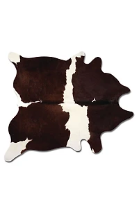 TAPIS KOBE EN PEAU DE VACHE 6' X 7'