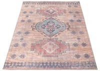 ECARPET Oriental, Persian Style Area Rug, Eco Friendly, Machine Washable, Kashkuli Collection
