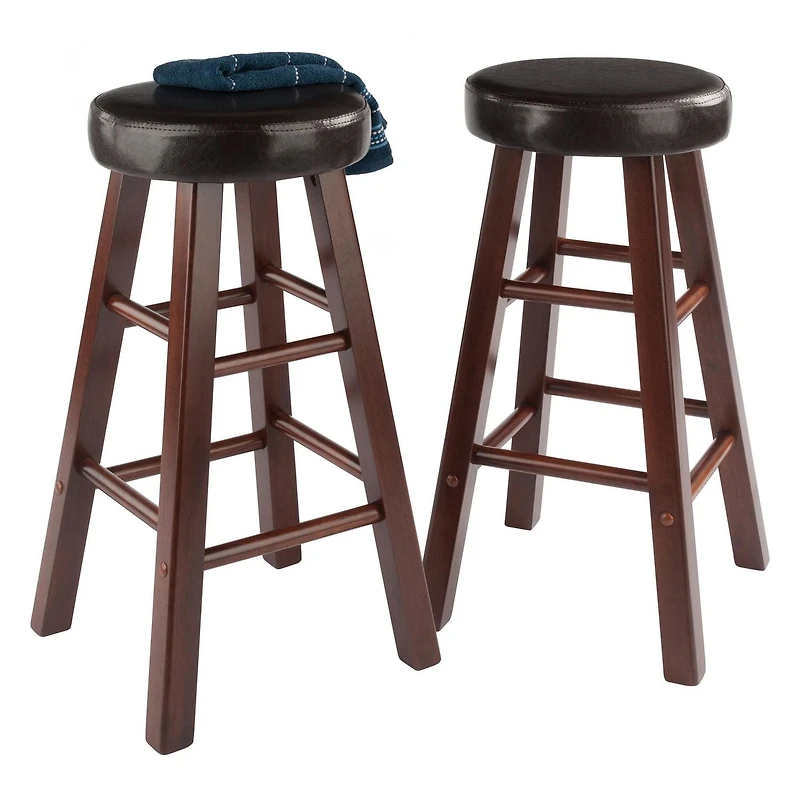 Ensemble de 2 tabourets comptoir Maria