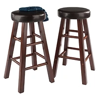 Ensemble de 2 tabourets comptoir Maria