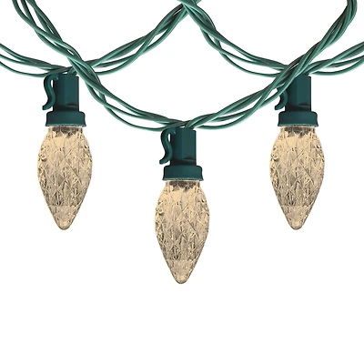 Danson Décor 100 C7 Plug In LED String Light, Warm White