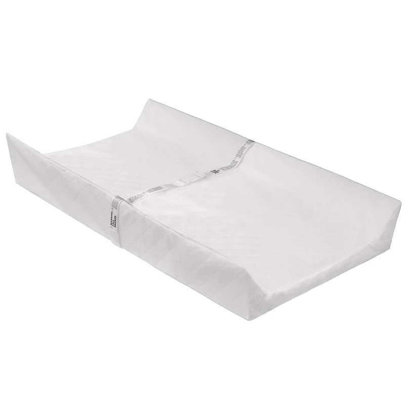 Matelas à langer profilé Delta pour enfants, blanc