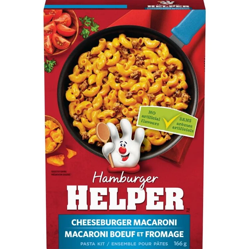 Hamburger Helper Cheeseburger Macaroni, 166 g