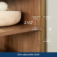 Sauder International Lux Dresser in Sindoori Mango Finish