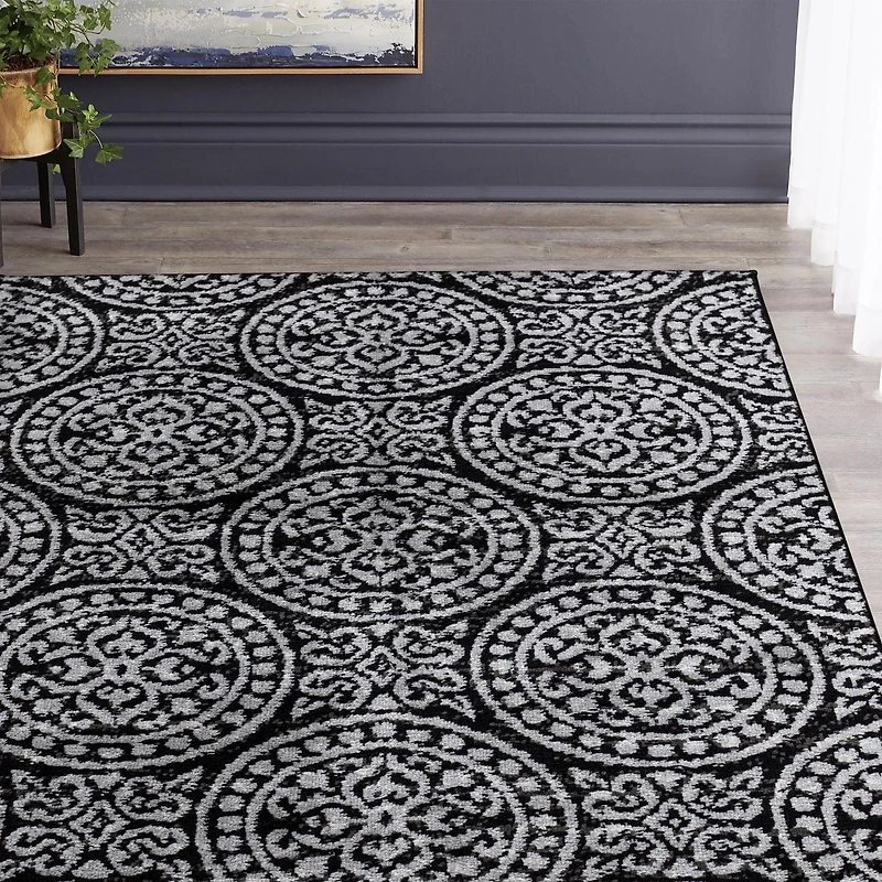 Tapis décoratif hometrends 80 cm x 114 cm, durable