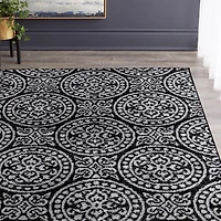 Tapis décoratif hometrends 80 cm x 114 cm, durable