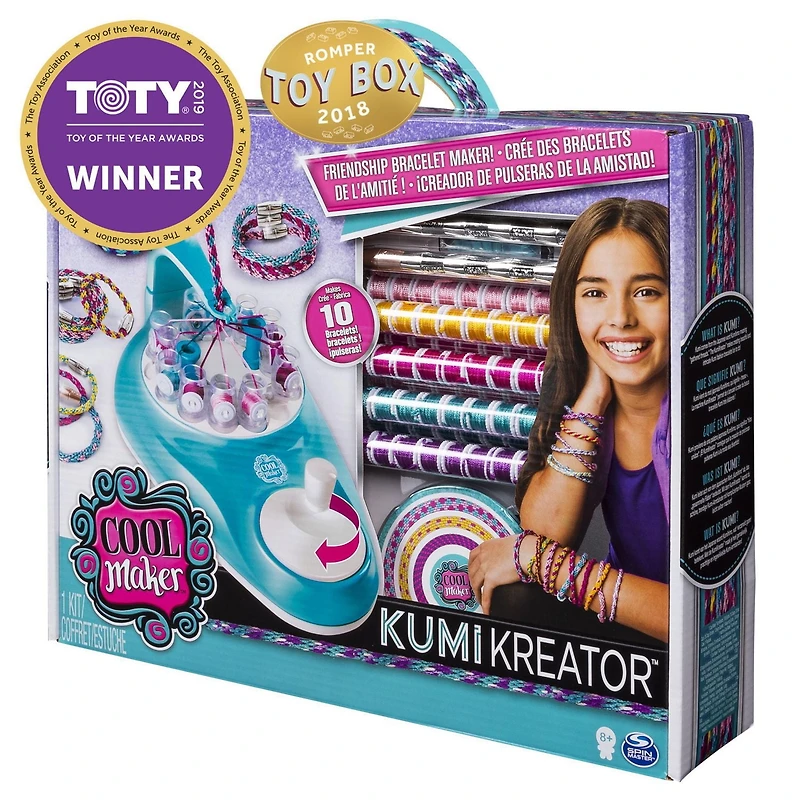 Trousse de création de bracelets Cool Maker Kumikreator