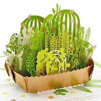 Hallmark Signature Paper Wonder Pop Up Thank You Card, Succulents (Nurses Day Card, Teacher Appreciation )