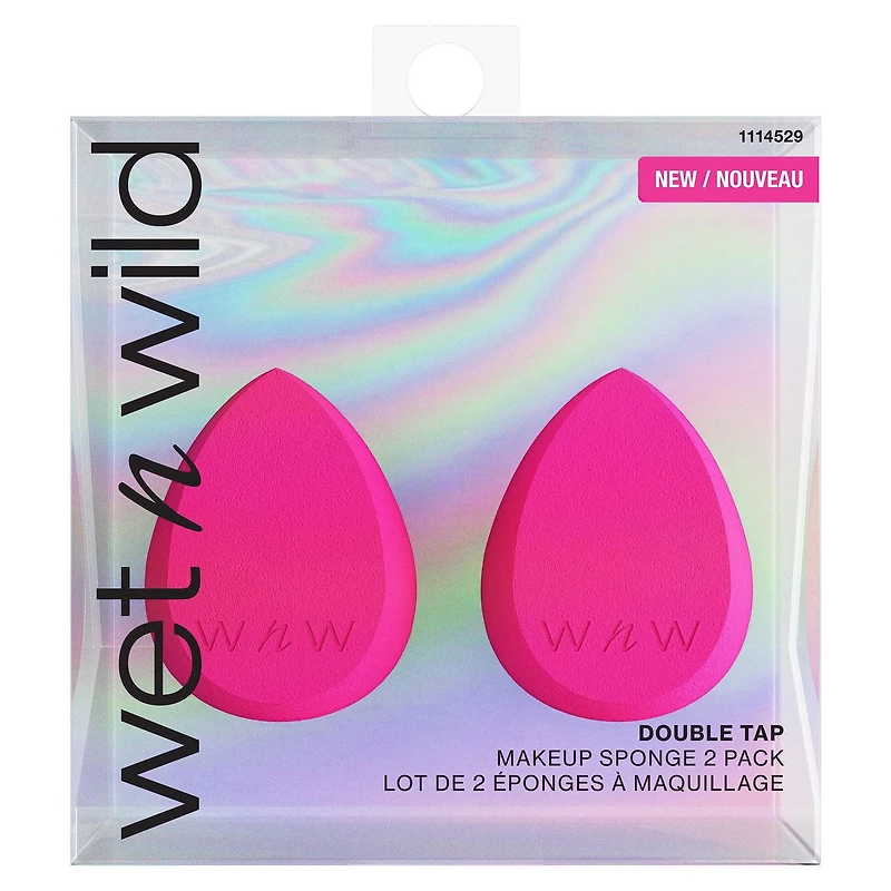 Double Tap Makeup Sponge 2 Pack, makeup sponge