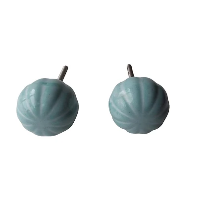 IH Casa Decor Décorative En Céramique Bouton De 2 Turchas - Ensemble De 3