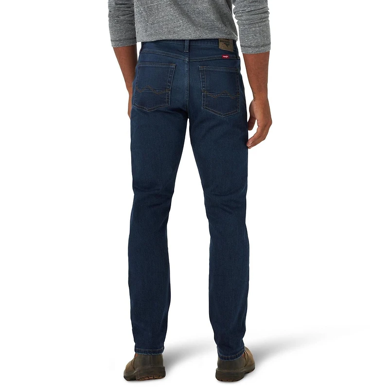 Wrangler Jean Régulière Fuselé Chaleur Monocouche Pour Homme