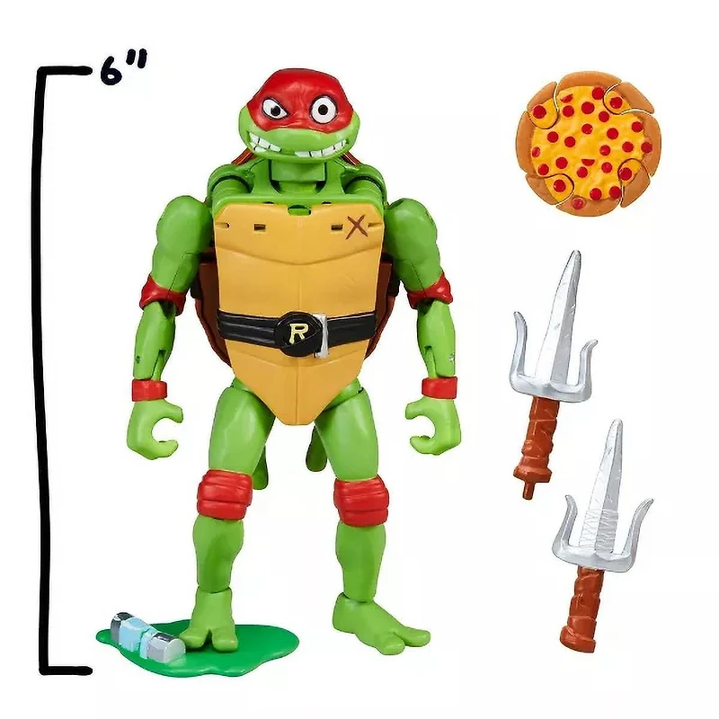 Teenage Mutant Ninja Turtles Rafeal Pet to Ninja Action Figure
