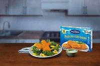 BlueWater Seafoods Lemon Pepper Artisan Fish Portions, Wild Caught Pollock