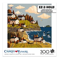 Puzzle en 300 pièces entrelacées Buffalo Games « Having a Whale of a Good Time » pour adultes à partir de 14 ans