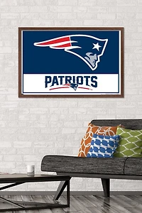 NFL New England Patriots - Logo 21 Wall Poster