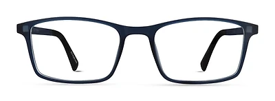 Bio Eyes Mens Prescription Eyeglasses, Reed, Matte Navy, 50-17-140