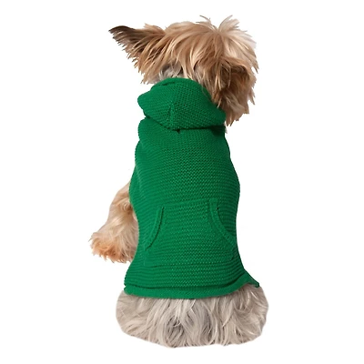 Holiday Time Sweat à capuche Holiday Time vert avec poche pour chien