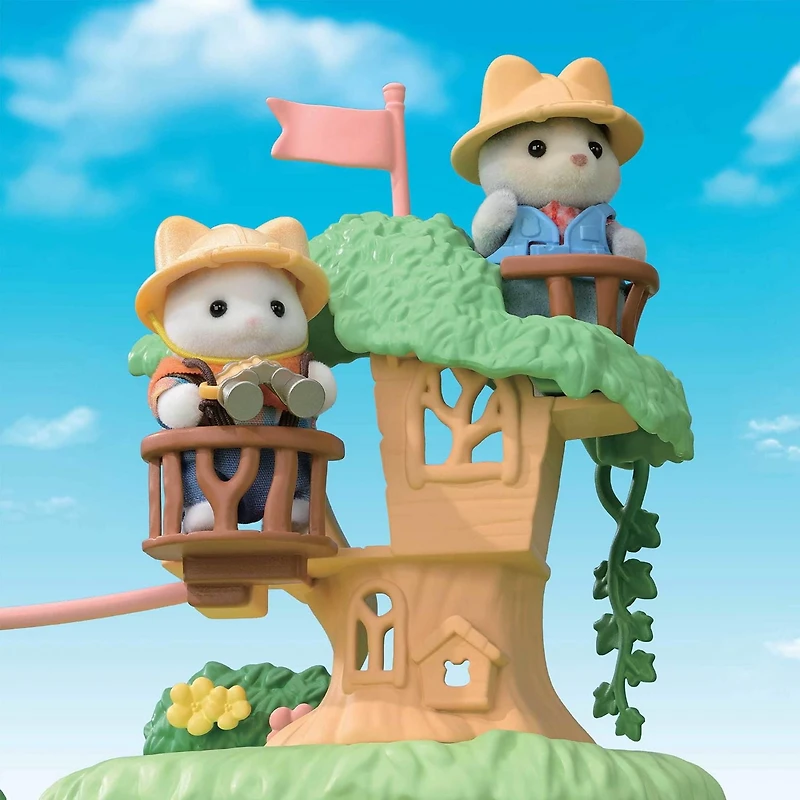 Calico Critters Secret Forest Falls, ensemble de jeu pour maison de poupée avec figurine et accessoires