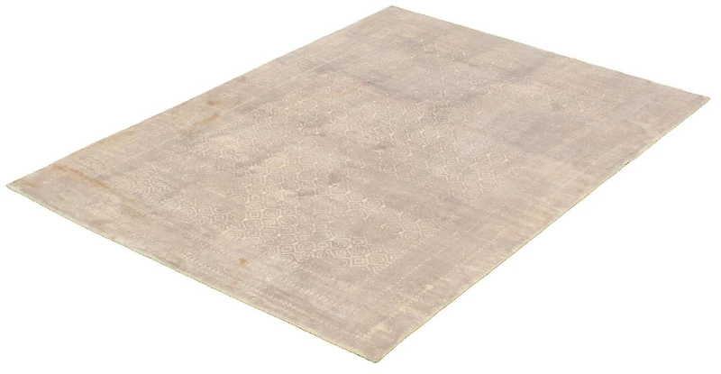ECARPETGALLERY 5'2" x 7'6"  Transitional Galleria Hand Loomed Area Rug for Living Room, Dining Room and Bedroom in Grey