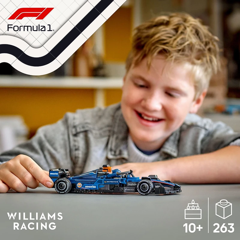 LEGO Speed Champions Voiture de course Williams Racing FW46 F1® 77249 Ensemble de construction (263 pièces) LEGO Voiture de course 77249