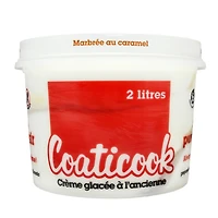 Coaticook Butterscotch Ripple Ice Cream, 2 L